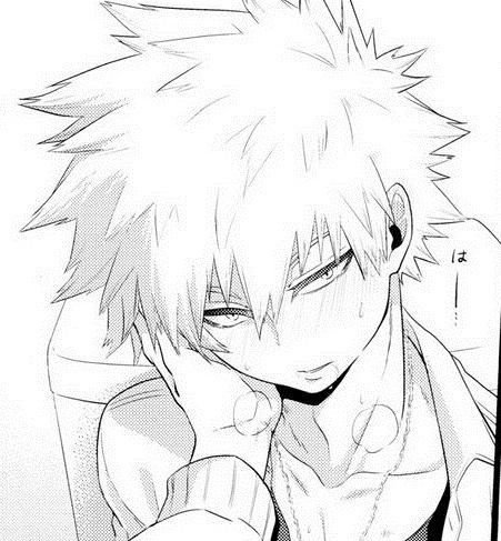 Нарисовать Кацуки Бакугоу