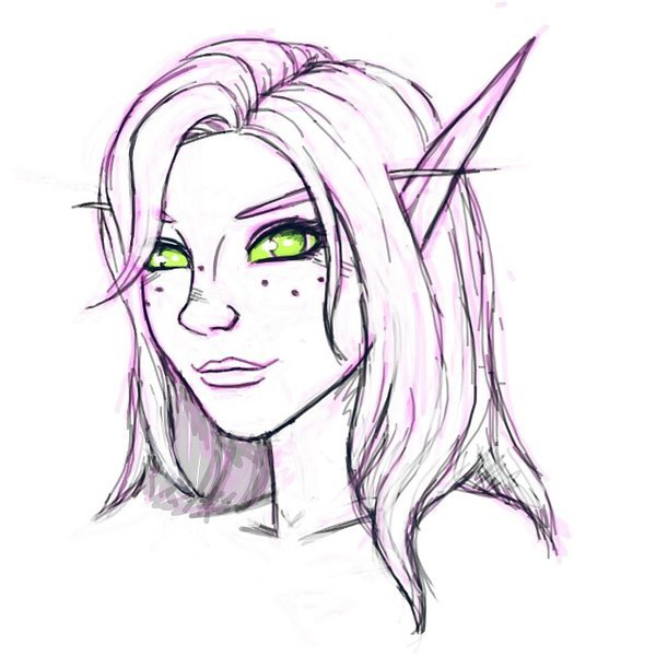 Идеи для рисования эльфов