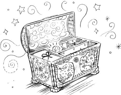 Бажов Малахитовая шкатулка раскраска