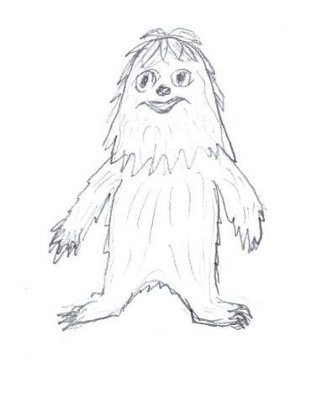 Леший раскраска для детей