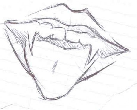 Вампиры легкие зарисовки