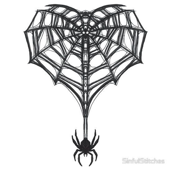 Готический крест тату