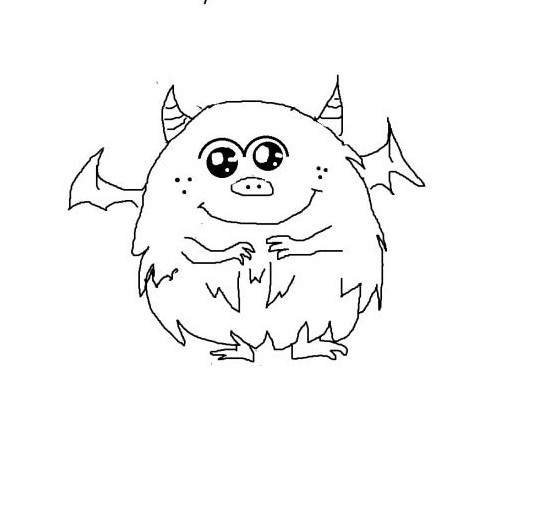 Лёгкие рисунки монстров