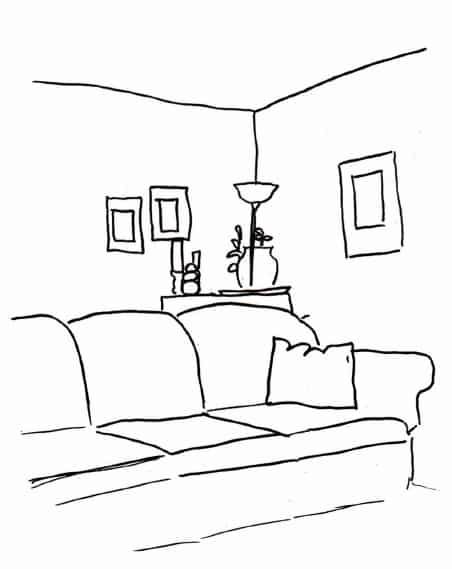 Комнаты для срисовки для начинающих