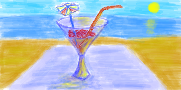 Летние рисунки легкие