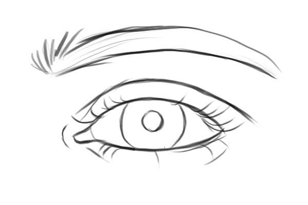Глаза раскраска