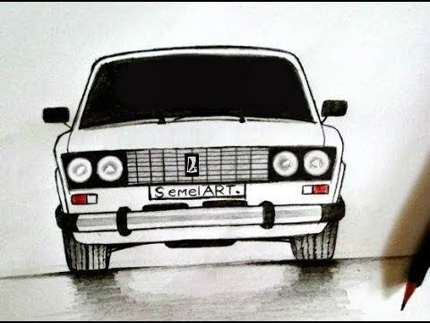 Легкие рисунки жигули (60 фото)