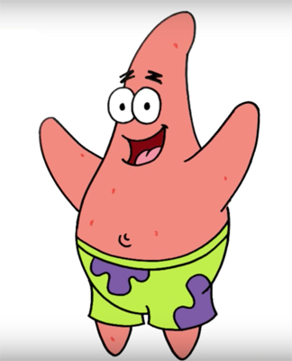 Патрик срисовка Патрик