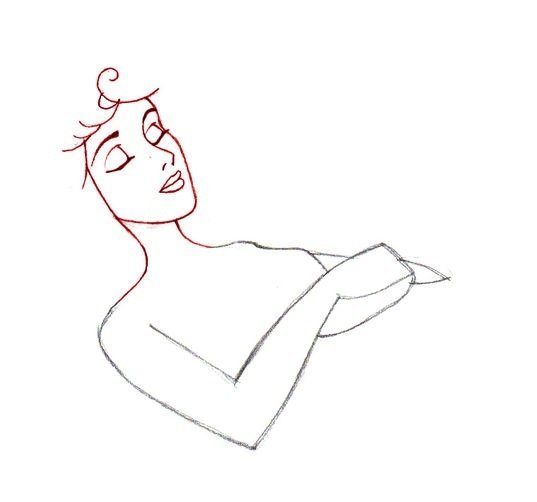 Рисунок спящей красавицы