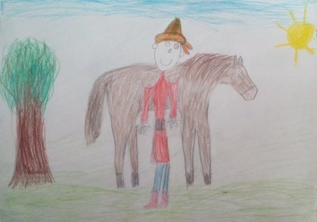 Урал батыр рисунок детей