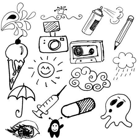 Коллаж рисунок легкий