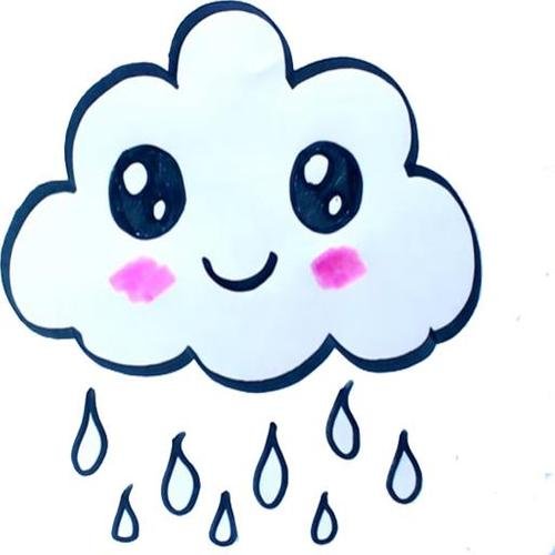 Тучка для детей легкая