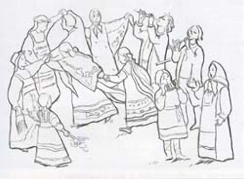 Хоровод людей разных национальностей