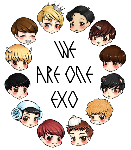 Участники группа BTS мультяшные