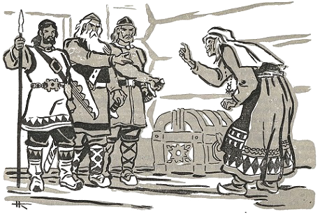 Эпос Калевала старуха Лоухи