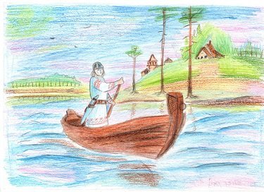 Калевала рисунок детский