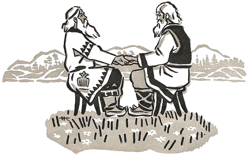 Иллюстрация Калевала легко