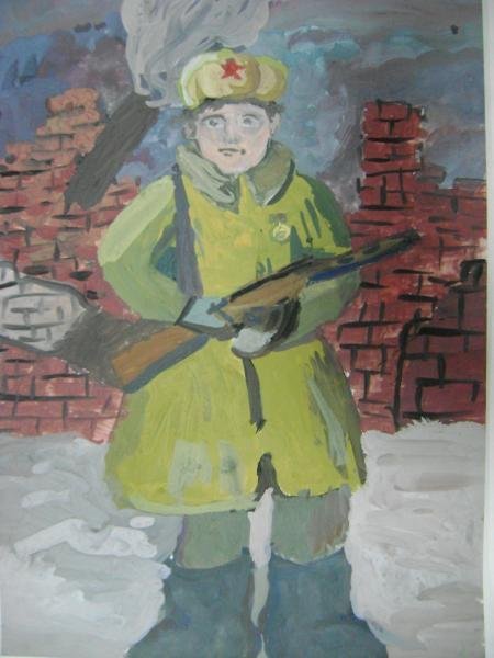 Нарисовать сын полка