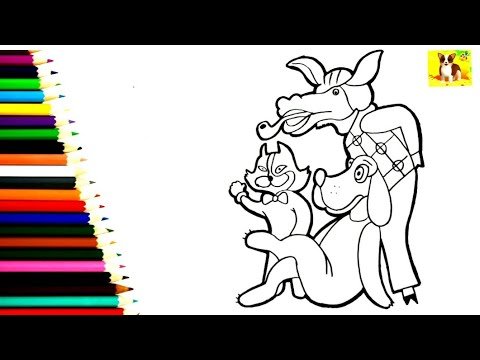 Пес из мультика Бременские музыканты