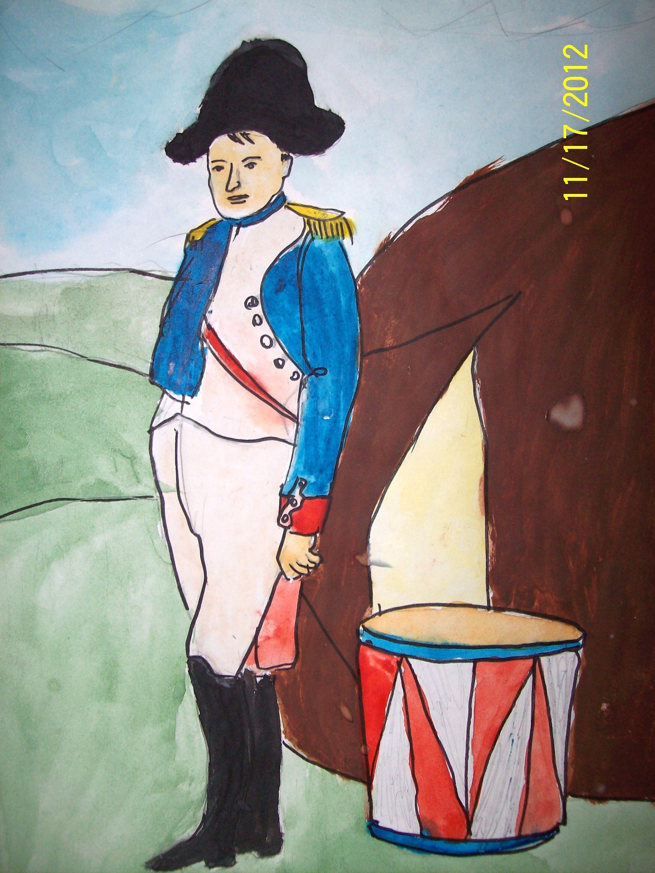 Наполеон рисунок
