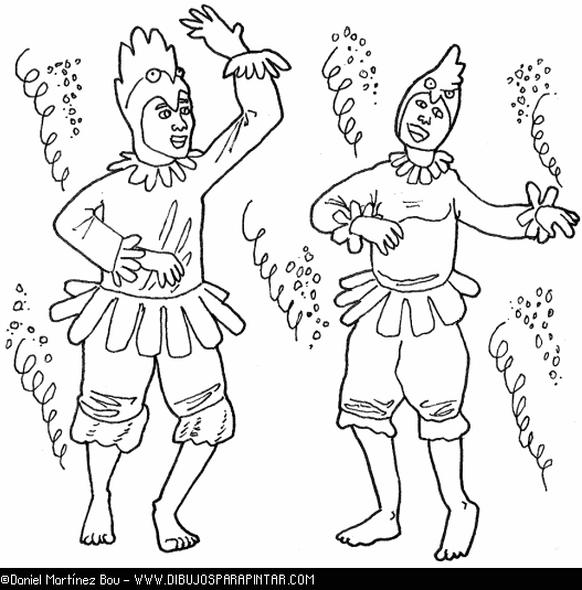 Карнавал карандашом