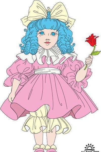 Мальвина из золотого ключика