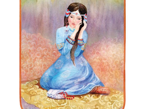 Красавица Ангара бурятская Легенда