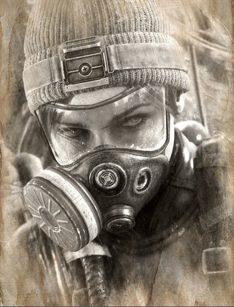 Метро 2033 Артем рисунок