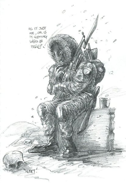 Метро 2033 зарисовки