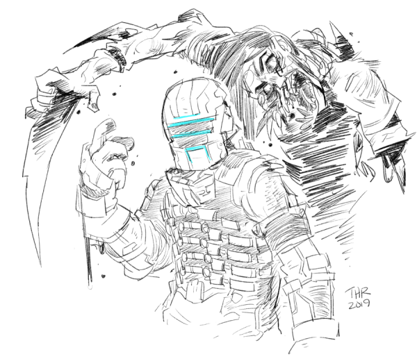 Айзек дед Спейс и Обелиск