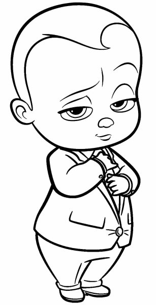 Раскраска босс молокосос 2