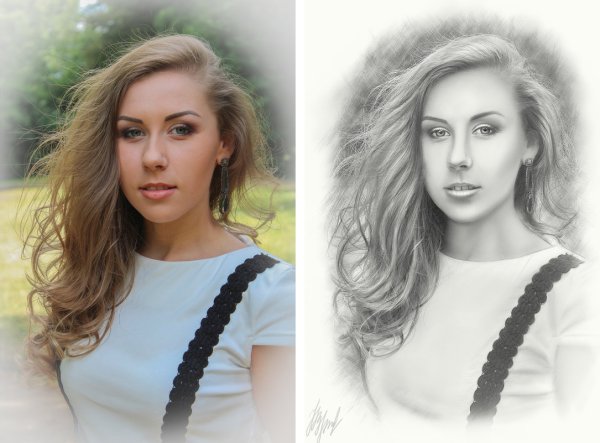 Обработанный портрет