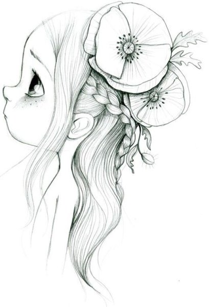 Красивая фигура нарисованная