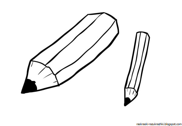 Карандаш раскраска для детей
