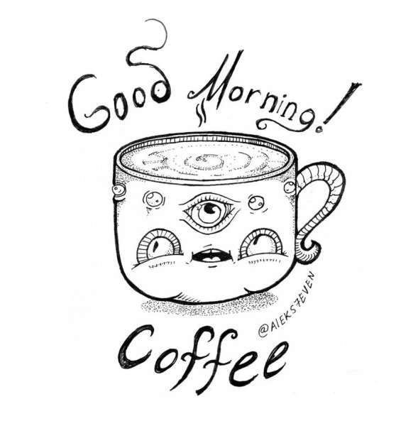 Good morning рисунок