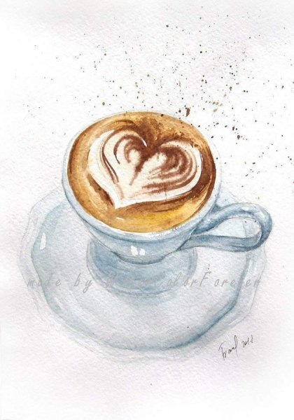 Кофе рисунок