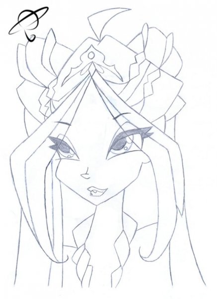 Винкс Флора энчантикс портрет