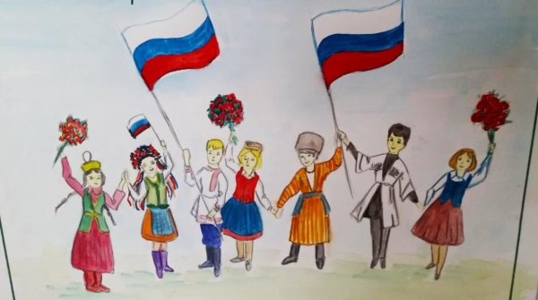 Рисунок ко Дню народногоиединаства