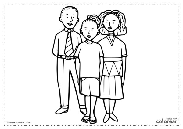 Семья рисунок