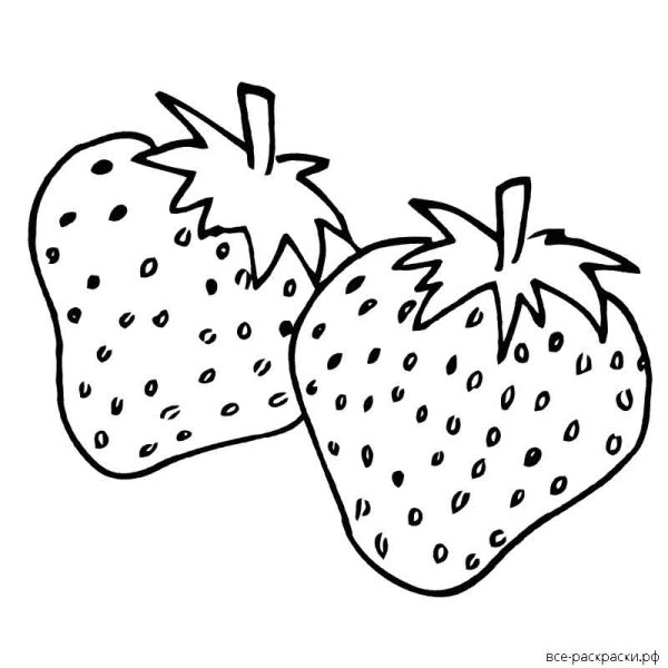 Как нарисовать клубнику