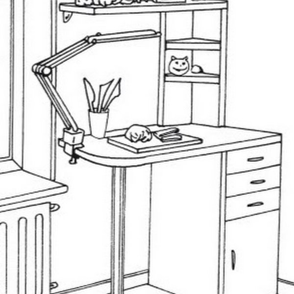 Эскиз рабочего места