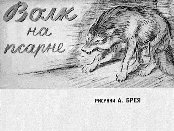 Иллюстрация к басне Крылова волк на псарне 5 класс