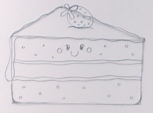 Графическое изображение торта