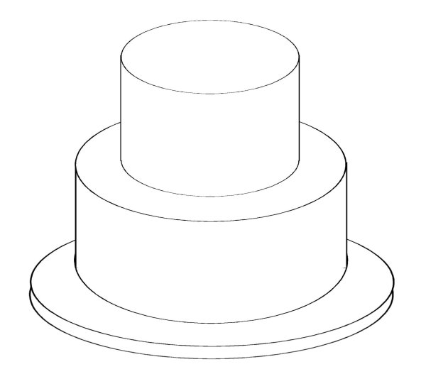 Торт рисунок