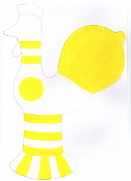 Этапы росписи филимоновской игрушки