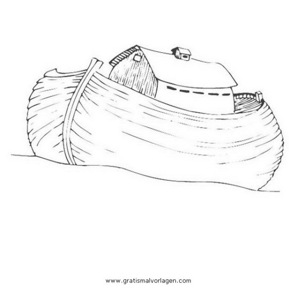 Ноев Ковчег карандашом