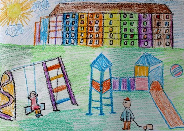 Рисование на тему город