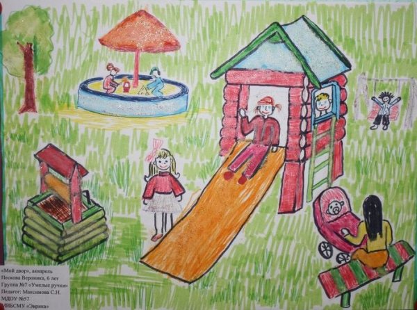 Двор глазами ребенка