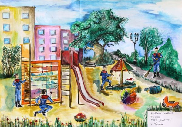 Двор глазами ребенка