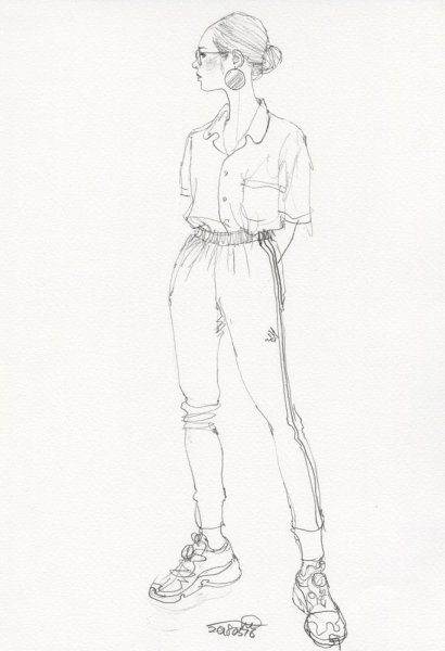 Человек в капюшоне рисунок